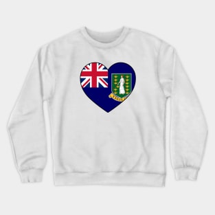 Heart - British Virgin Islands _064 Crewneck Sweatshirt